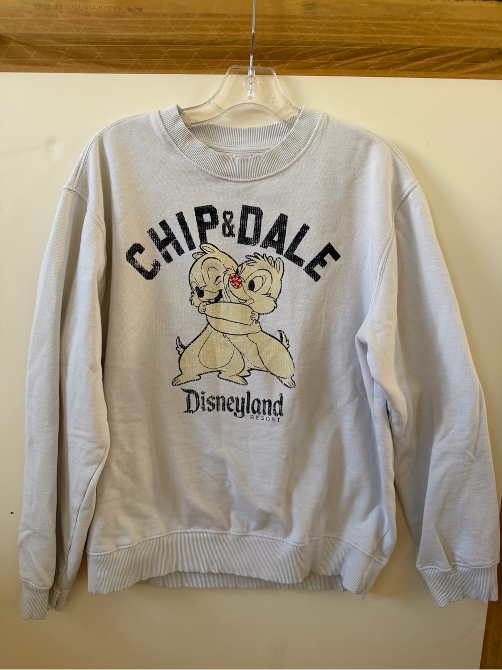 Disney Chip & Dale Cream Crewneck Sweatshirt